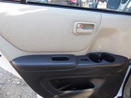 2003 Toyota Highlander White 3.0L AT 2WD #Z22078